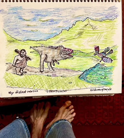 The Hunt: My Distant Relative, a T-Rex, An Archaeopteryx and My Toes