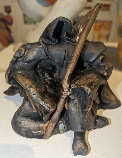 Why Run (ceramic piece)