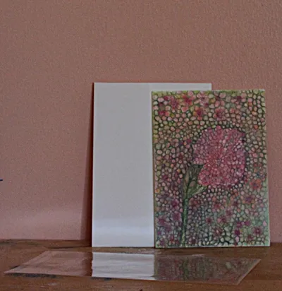 Abstract Flower In Camaflauge