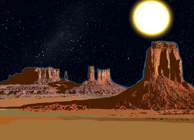 Desert Moon