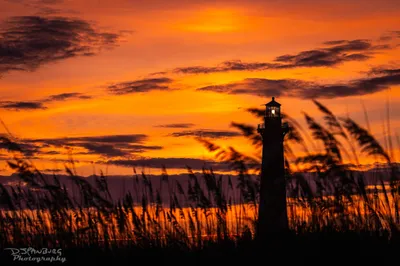 Cape Hatteras Lighthouse at Sunset
