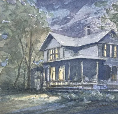 A Quiet Evening At Home