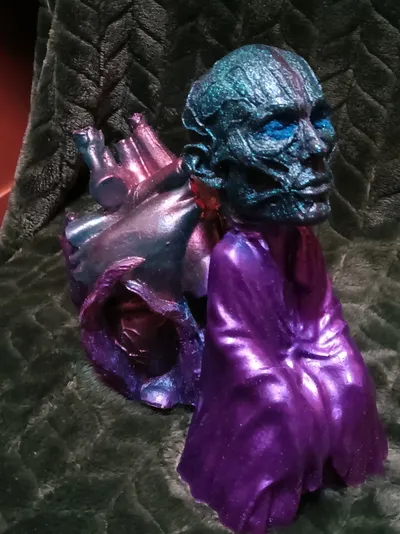 Heart Ridden, 10$ 6"H x 5.5" W