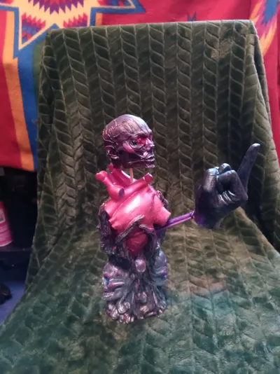 Heart and Finger 10$ 9" H x 7" W