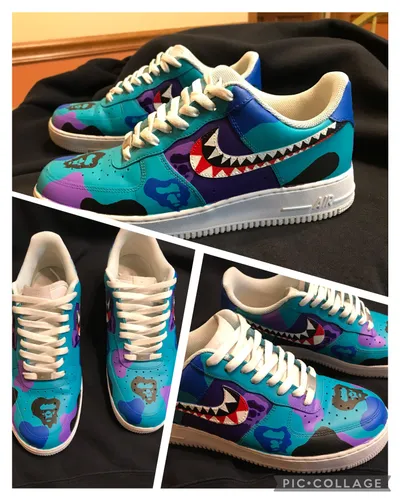 Bape Air Force 1s