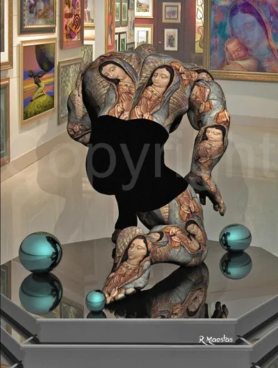 "Conviction"  100% Digital Painting. AI Tools were not used in the creation of this artwork