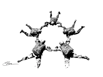 Military Freefall Fiveway