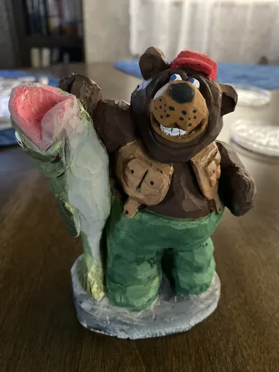 “Great Catch” from a Rich Wetherbee rough out