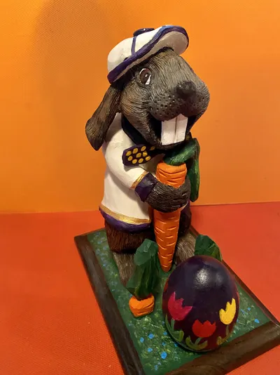 “Easter Wabbit” by Kevin Lawson pattern from WCI