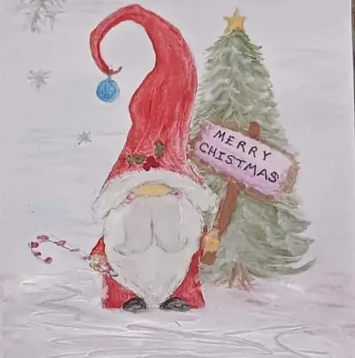 My Christmas Card Gnomed