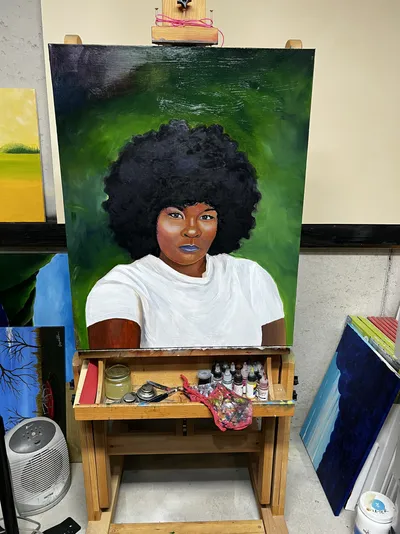 Cocoa (oil on canvas)