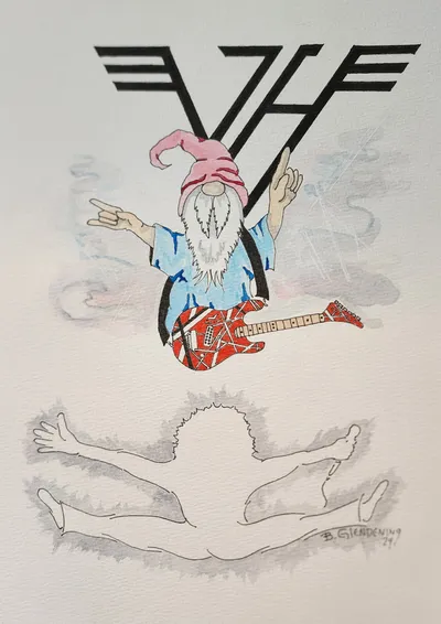 Van Halen Gnome