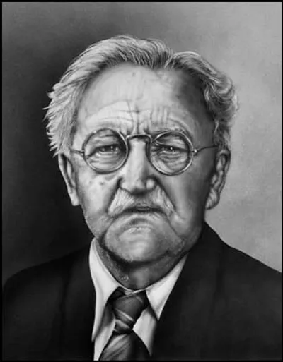 Portrait of Doc, airbrushed